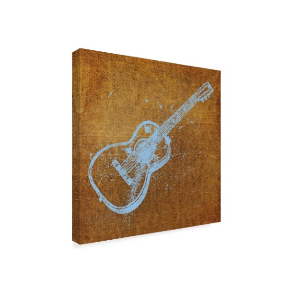 John W. Golden 'Acoustic Guitar' Canvas Art,35x35